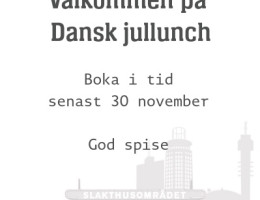 Danish Christmas lunch